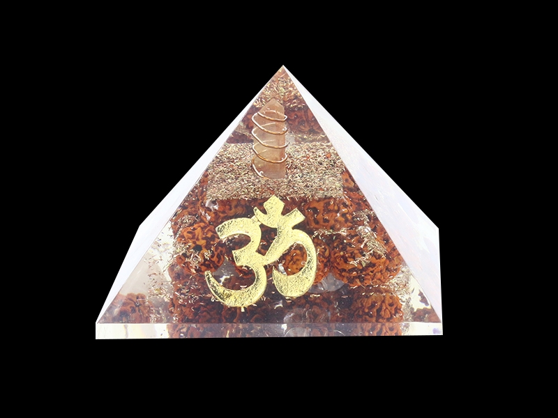 Buy genuine Om Rudraksh Orgone Pyramid Produce Positive energy, Absorb ...