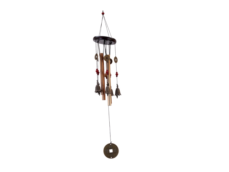 Brass Wind Chime String with Peace